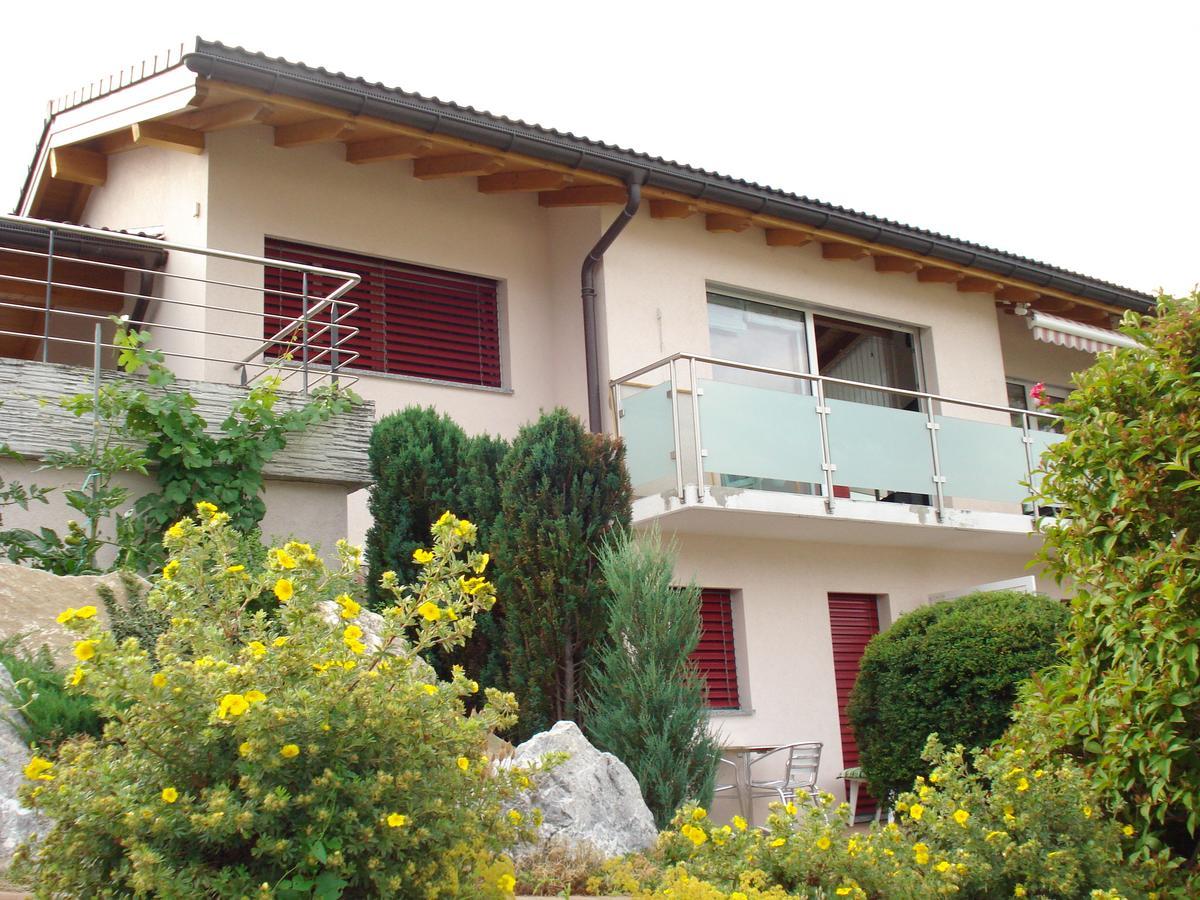 Ferienwohnung Lenggenhager Plantzette Sierre Exterior foto